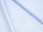 THIN LINE OCEAN BLUE PREMIUM MIX COTTON SHIRT FABRIC.
